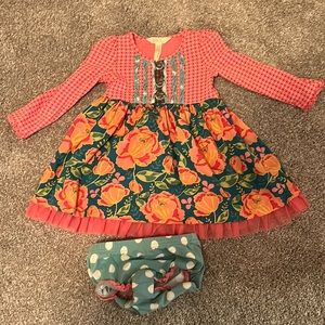 Matilda Jane dress and bloomers